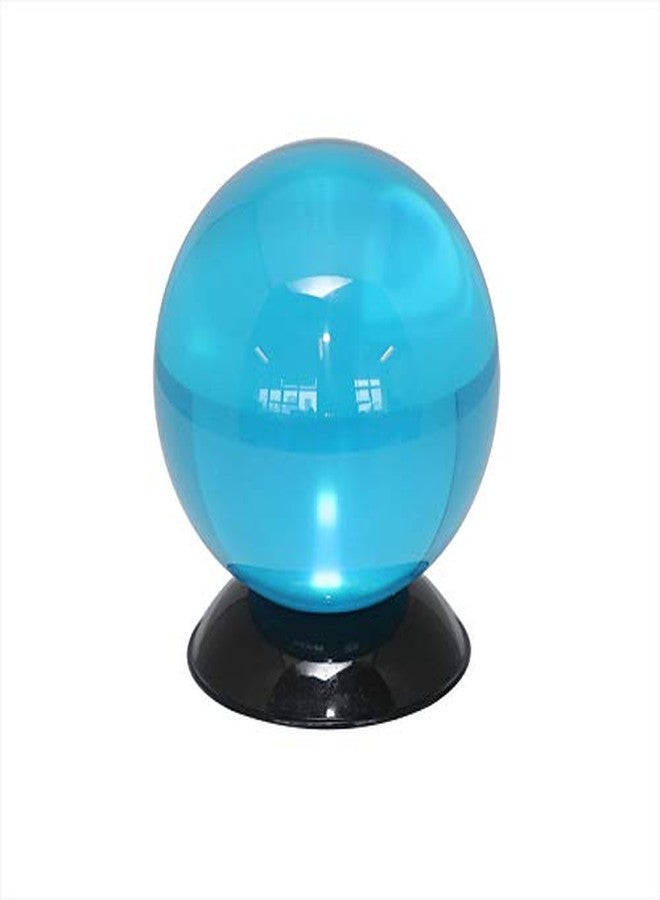 DSJUGGLING Aqua Acrylic Contact Juggling Ball - 76mm (3 Inches) -Blue - Image 2
